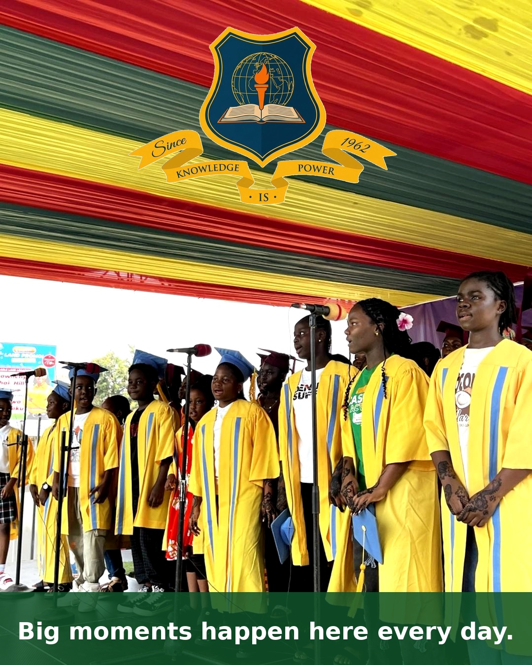 Datus choir performing